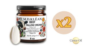 Beef Tallow with Cold Pressed Castor Oil (Copy)